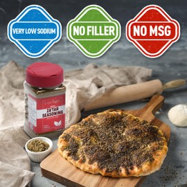 Eastanbul Zaatar Seasoning, 6.35oz,%100 Natural Real Zaatar, Fresh Farm Zaatar Spice from Middle Eastern Spices, Zaatar for Mediterranean Seasoning Blends, AKA Zahter, Zatar, Za atar, Za' atar Spice