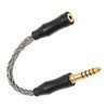 2.5mm Female to 4.4mm Male Sound Cable Single Crystal Copper