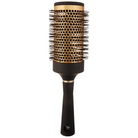 Diane D1032 Round Brush, Gold Metal, 2.25 Inch