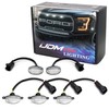 iJDMTOY Clear Lens 60-SMD LED Front Grille Running Lights and