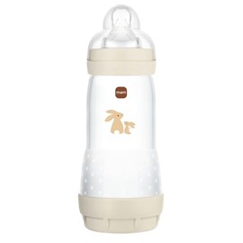 MAM Easy Start Anti-Colic Bottle - 320ml - Sand - Teat Flow 3