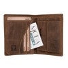 Greenburry Vintage 1701-Wild Boar-25 Leather Wallet for Men and Women