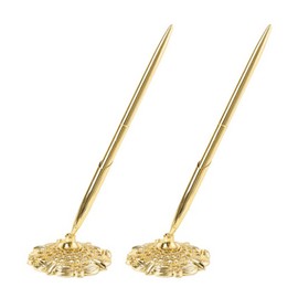 Felimoa Reception Pen, Ballpoint Pen with Stand, Signature, Wedding, Reception Room, Set of 2