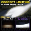 AuureLamp For Honda CBR1000RR 2004-2019 H7 Motorcycle LED Headlight Bulbs