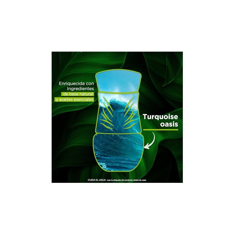 Air Wick Aromatizante de Ambiente Continuo, Turquoise Oasis, 2 Repuestos