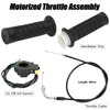 YOXUFA Throttle Cable Twist Throttle Handle Grip Assembly for 2