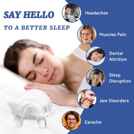 Mictaning 4 Pack Kids Mouth Guards for Teeth Grinding, Small Size, Comfortable Night Guard for Kids, Professional Mouth Guards, Effective for Clenching Teeth