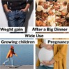 6 Pcs Elastic Pants Waist Extenders Adjustable Waistband Expanders for