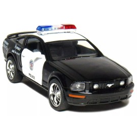 Kinsmart 2006 Ford Mustang GT Police , Kinsmart, Diecast Model Toy Car, 5'', 1:38 Scale