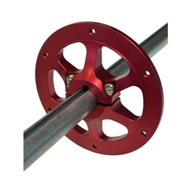 Go Kart & Mini Bike Racing Sprocket Hub 1 Inch Bore (For 1 Inch Axle, Red)