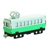 hacomo vehicle series train (green) cardboard craft kit