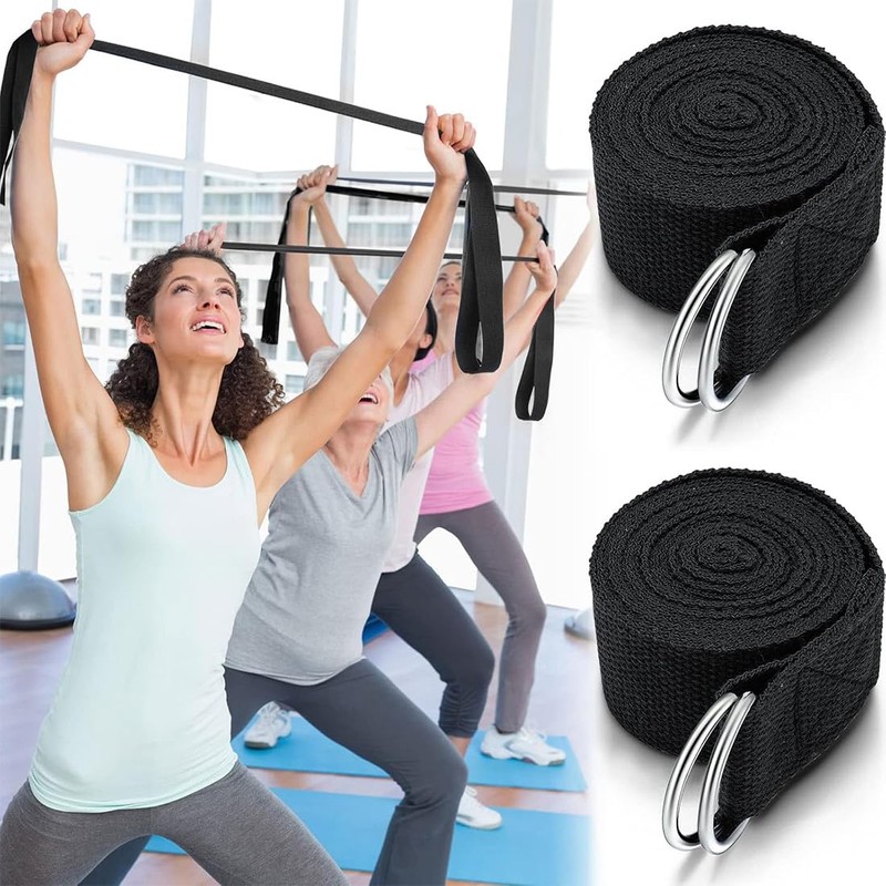 COYUN Yoga Strap, Yoga Strap, Stretching Yoga Band with D-Ring,