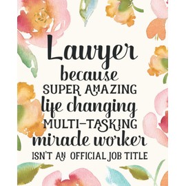 Lawyer Gifts for Women: Funny Thank You Appreciation Present for Friends, Family or Coworkers