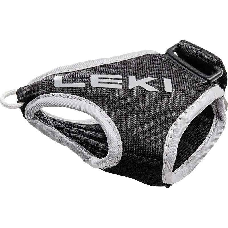 LEKI Shark Frame Strap, Black/Light Grey, M-L-XL