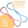 2 Pcs Arm Resistance Bands, Figure 8 Resistance Bands with