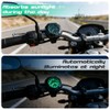 Pengrity Motorcycle watch, waterproof, bicycle watch, bicycle watch for handlebars,