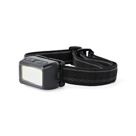 LUXPRO LP323 Multi-color Broadbeam and Spot LED Headlamp, 300 Lumens, 3 AAA, Large Flood LED, Non-slip Headband