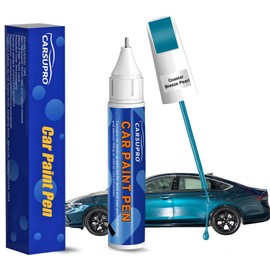 Blue Touch Up Paint for Cars,Car Paint Touch Up Pen for Deep Scratches,Car Scratch Repair Pen Auto Scratch Remover for Easy to Use and Fix(Coastal Breeze Pearl)