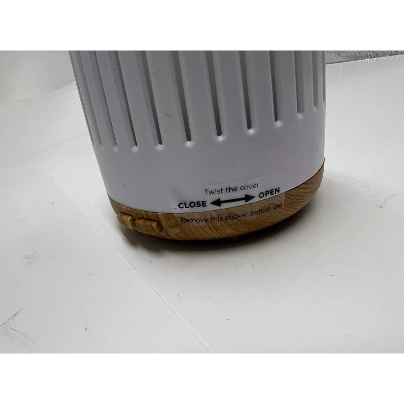 Mainstays (QTY 2) Mainstays Cool Mist Ultrasonic Aroma Diffuser MSSP22-1070WD