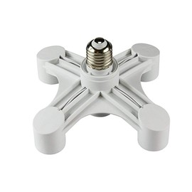 8T8 LED Light Bulbs Socket Splitter 5 in 1, Suitable for E26 E27 standard LED Halogen Incandescent and CFL (Energy Efficient) Light Bulbs, Standard Converter for Home and Commercial Lighting (Paws_5)