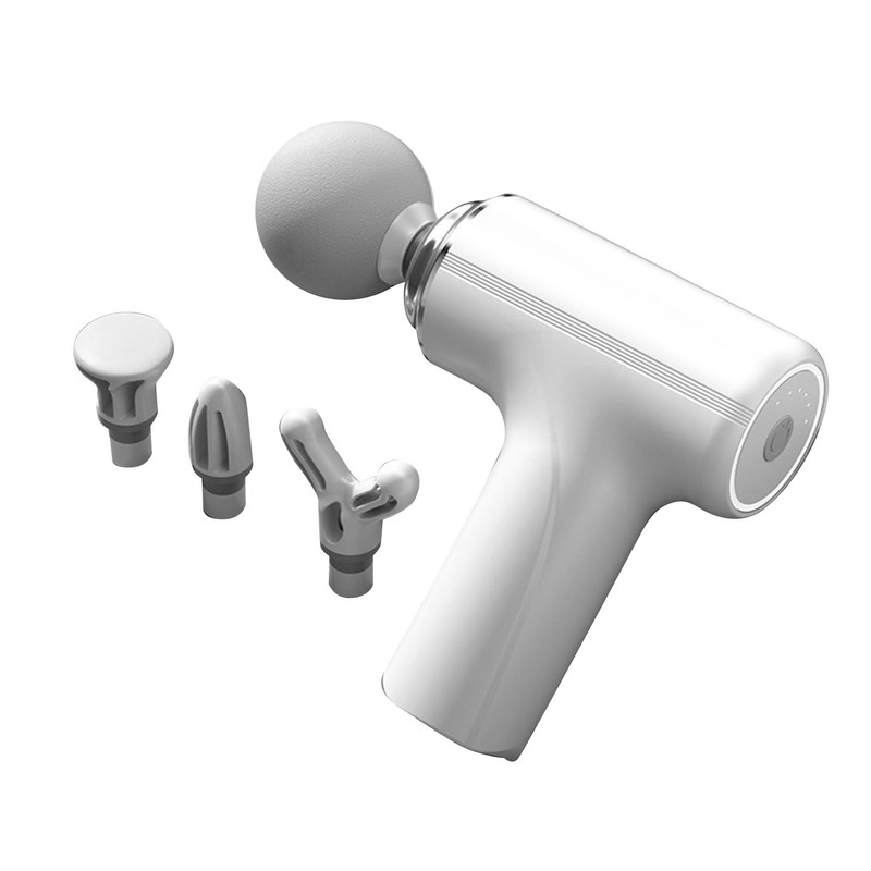 Fascia Massage Gun 4 Heads Adjust Strength Speed Reduce Fatigue