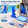 Portable Pool Vacuum Kit for Manual Cleaning – Garden Hose