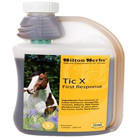 Hilton Herbs 71420 Tic-X First Response Horse Food, 1.05 Pint