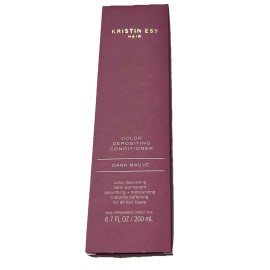 Kristin ESS NIB Kristin Ess Color Depositing Conditioner 6.7 Oz Dark Mauve