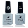 Base Y Top Finish Gel Uv Para Uñas Marca Mussa