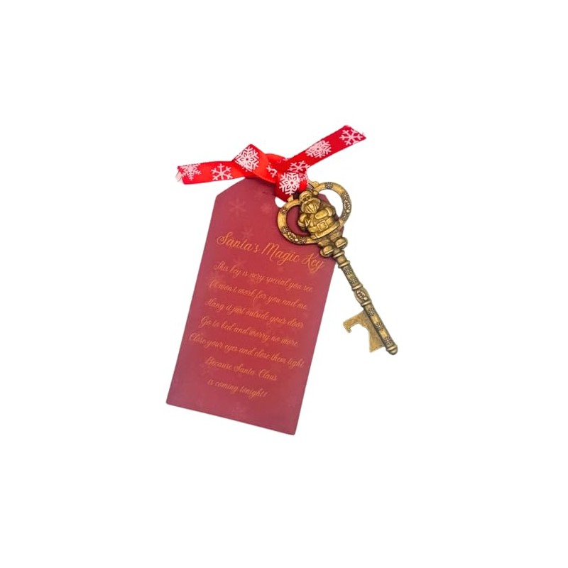 Second Ave Santa Magic Key Father Christmas Xmas Eve Stocking