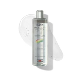 ISDIN Micellar Solution 4 en 1 Agua Micelar: Limpia, Desmaquilla, Hidrata y Tonifica, 400ml