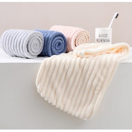 QOOQOOGE Hair Dry Towel, Dry Cap, Hair Towel, For Long Hair, Quick Drying, Lightweight, Shower Cap, Strong Water Absorbency, Towel Cap, Fuwamoko, Hair Turban, Hair Cap, For Bath
