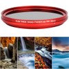 FOTGA 58mm ND2-400 Silm ND Filter Adjustable Variable Neutral Density