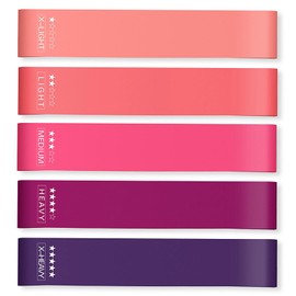 MODY RODY 5 Pack Resistance Bands for Working Out Exercise Bands Gym Workout Bands for Women/Men