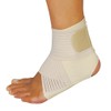 MANIFATTURA BERNINA Saniform 2036 Elastic Adjustable Ankle Brace, beige