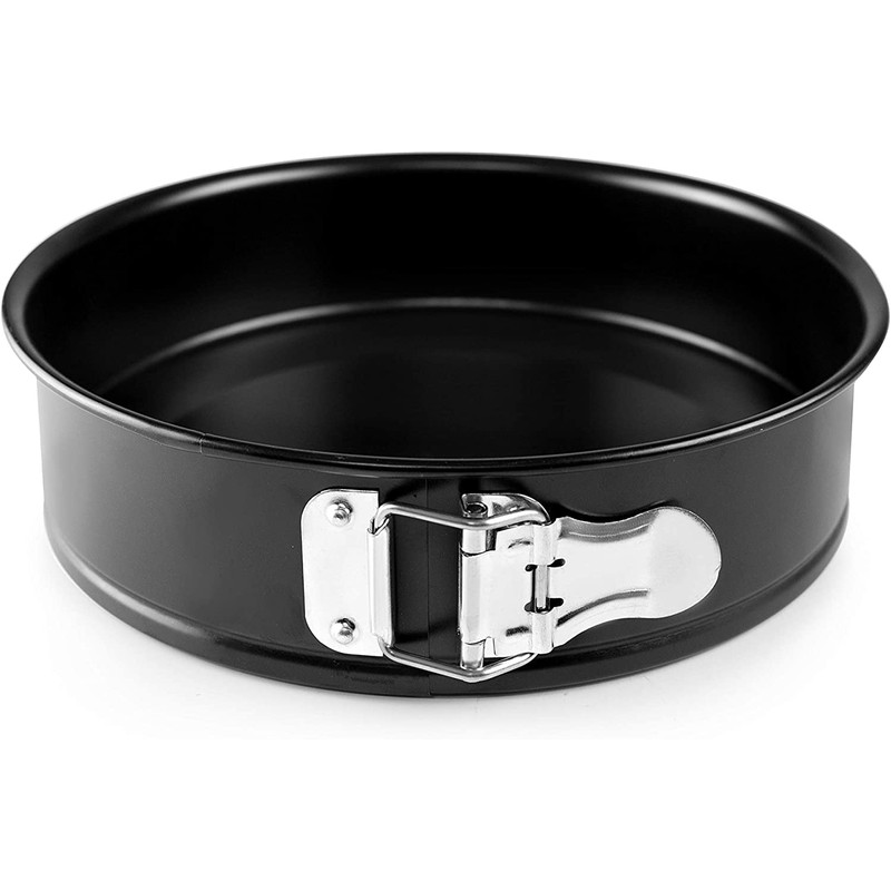 Ibili Springform Set Moka 22 cm, rolled steel plate, Black,