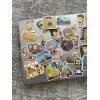 The Simpsons 54 PCS Anime Spoof Simpson Sticker Waterproof Suitcase