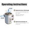 Portable Air Pump Wireless Electric Air Pump with LED Light