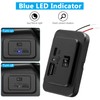 ON OFF Switch 12V USB Outlet for RV Camper QC