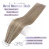 Fshine Extensiones De Cabello Humano 50gr 14in 18 Ash Blonde
