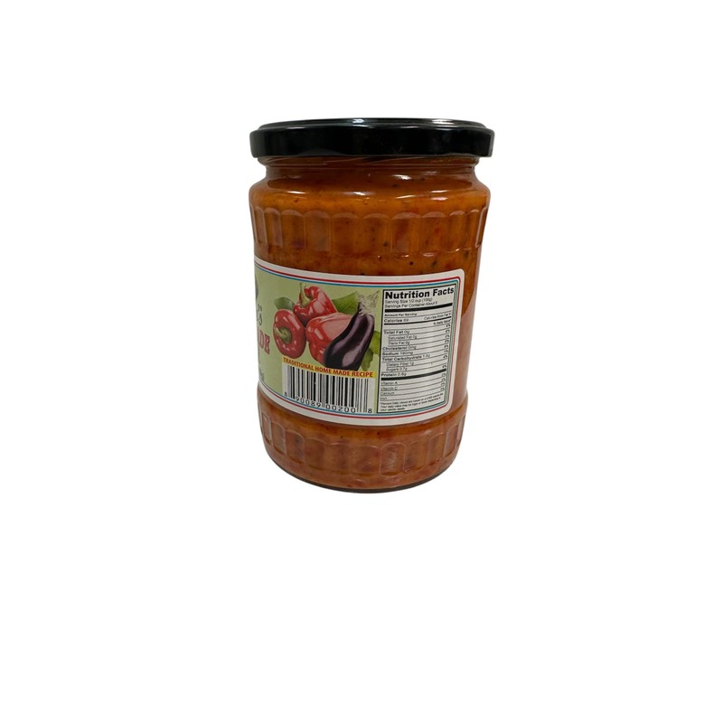 Brian's Home Made Ajvar (Mild) with Eggplant