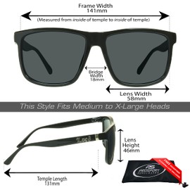Locs Super Dark Sunglasses Mens Black Wrap Around Lowrider Gangster Cholo Vintage Flat Top