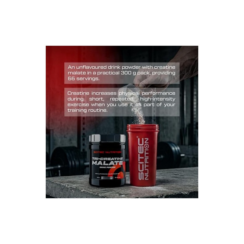 Scitec Nutrition Tri-Creatine Malate - Unflavoured Drink Powder - 3