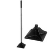 Walensee Steel Tamper with 48 inch Handle 8"x8" Garden Rubber