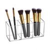 Junguk Georaesa 3-Compartment Transparent Acrylic Pencil Holder, Straight Connection