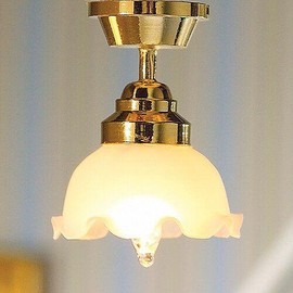 The Dolls House Emporium Large Tulip Ceiling Light 1:12 scale