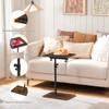 MAHANCRIS TV Tray Table, Sofa Armrest Tray Table for Couch,