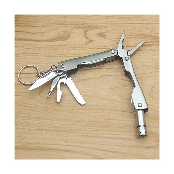 Lianshi Mini Multifunctional 6 in1 Folding Pliers Outdoor Portable Pocket