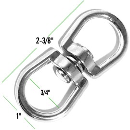 Set of 4 ALAZCO 2-3/8" Hanging Basket Spinners Hanging Macrame Windsock Chimes Bird Feeder Lanterns - No Rusting