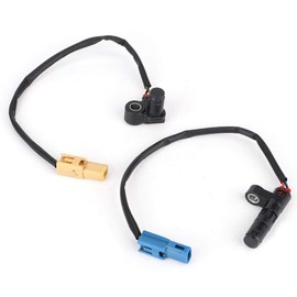 KIMISS 2 piezas Kit de sensor de velocidad de transmisión apto para 2010-2012/para 2010-2016,09G927321B